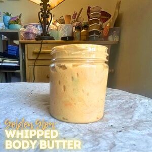 Golden Glow Whipped Body Butter | Pineapple, Dragonfruit & Acai | Radiant Skin